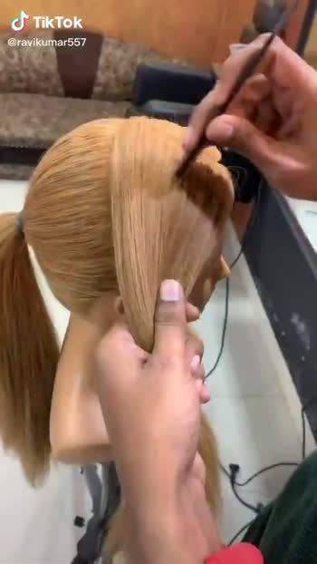 girl hairstyle Videos • ❤️❤️Khusboo❤️❤️ (@khushboo0838) on ShareChat